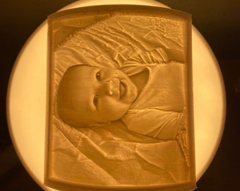 Perfect Gift Lithophane 3D Printed