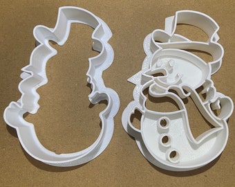 Tagliabiscotti di Natale / Tagliabiscotti pupazzo di neve