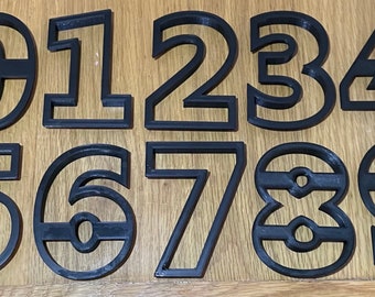 Number Cookie Cutters