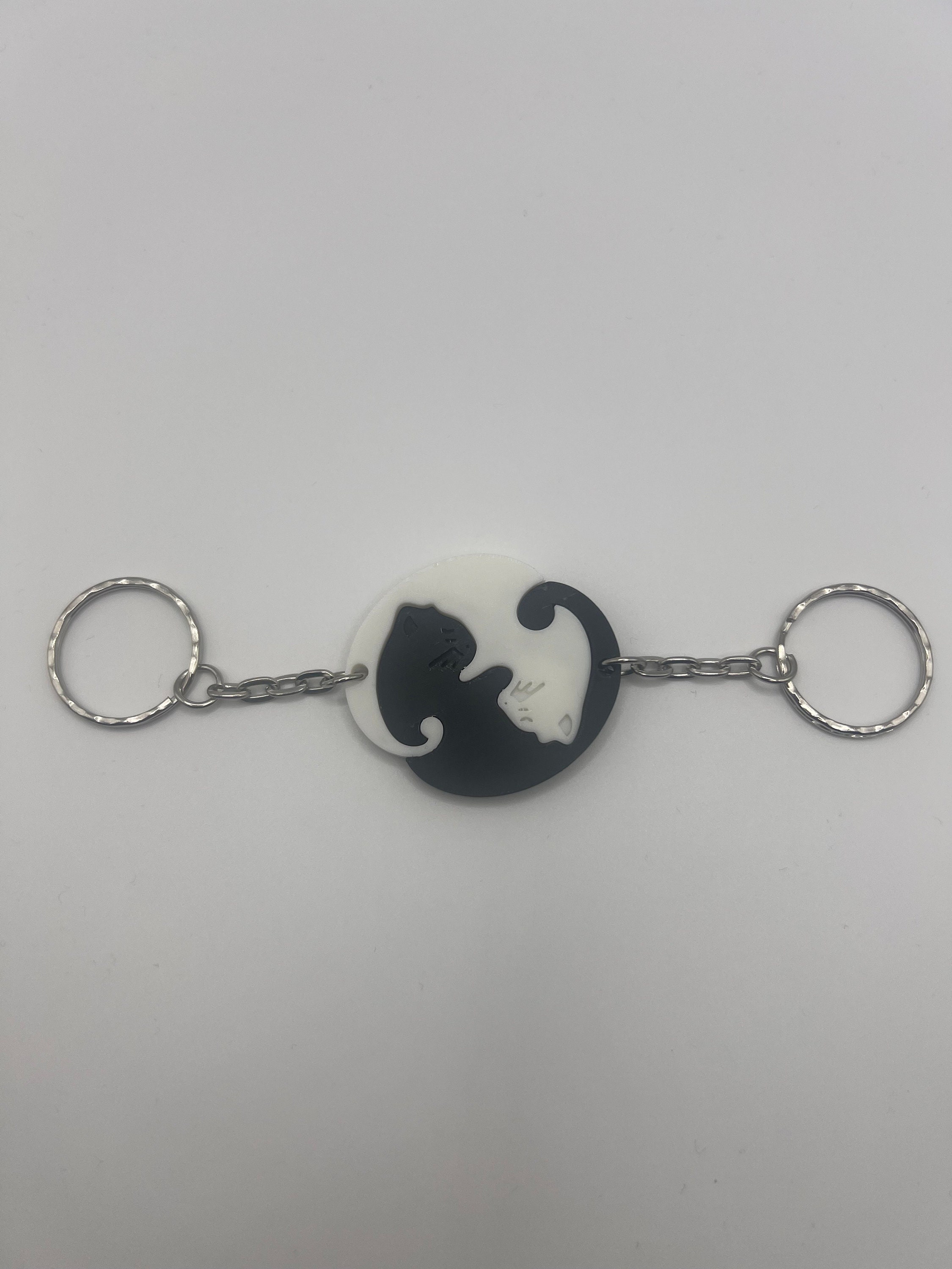 【Soulpussycat】 SOULBALL YIN-YANG keychain SOULPUSSSYCAT SOULBALL™ YIN-YANG Keychain - Blue | 하이츠스토어