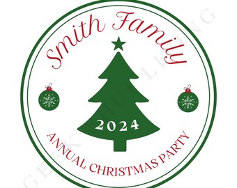 Christmas Party Template - Text updated to specification & product digitally delivered