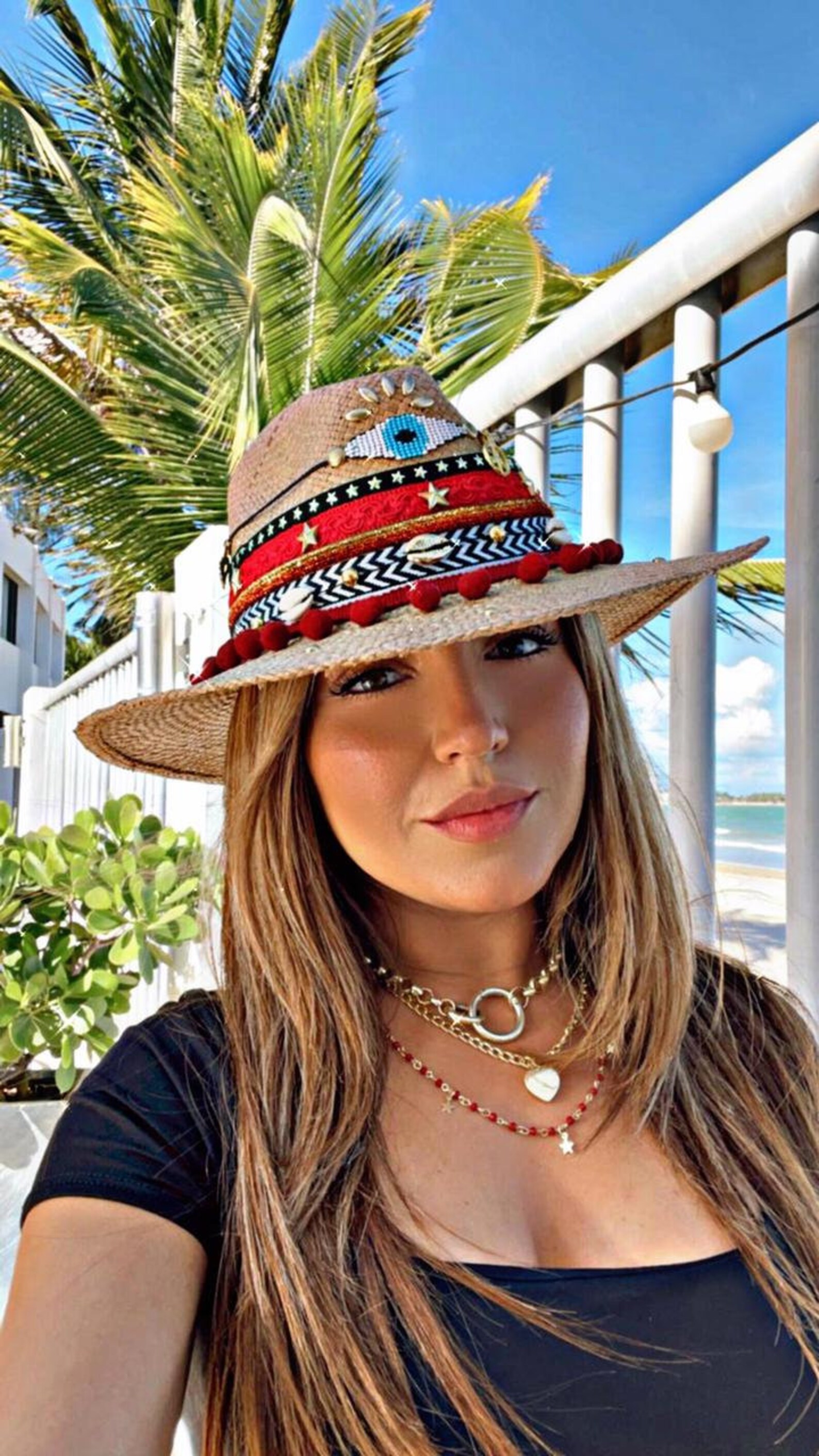 Colombian decorated hat natural fiber straw hat handmade | Etsy