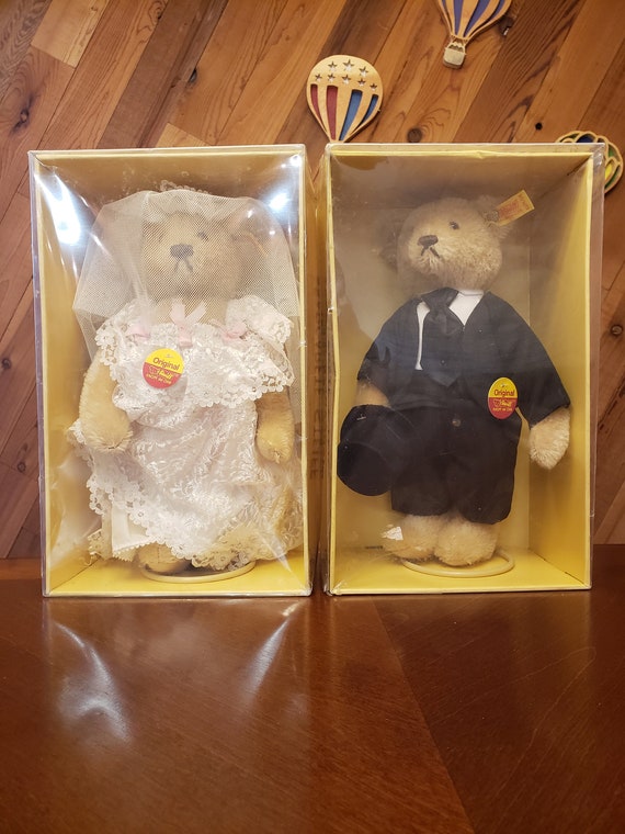 steiff bride and groom bears