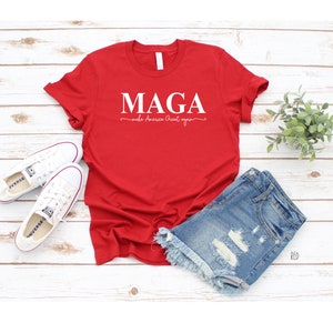 Trump MAGA Merchandise Women | Donald Trump Gear For Women | Make America Great Again | Maga Shirts Trump 2024 | Election Day 2024
