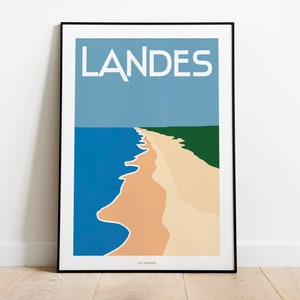 Cartel LANDAS - costa atlántica