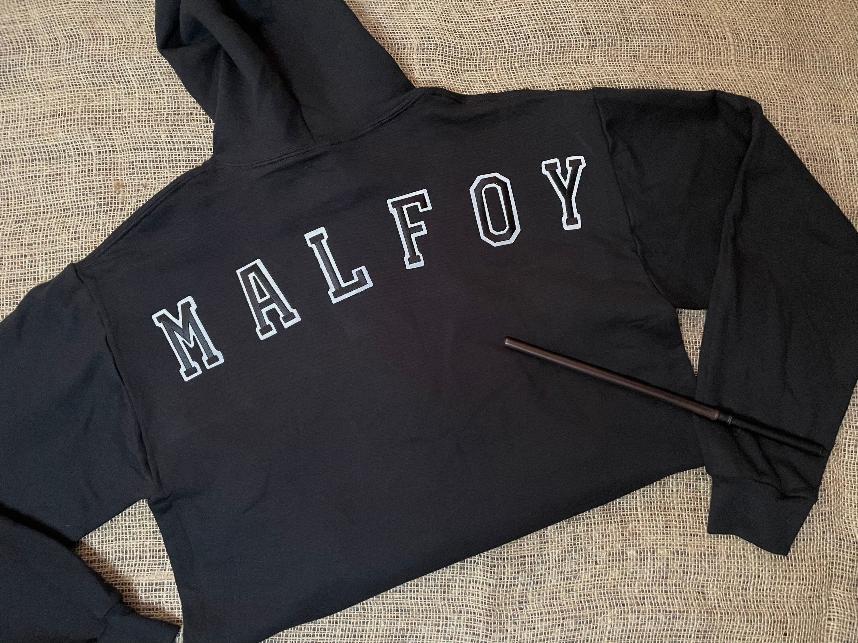 Draco Malfoy Sudadera con capucha // Sudadera negra // | Etsy España