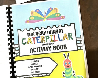 Das Sehr Hungrige Raupe Aktivitätenbuch (100+ Seiten) Eric Carle Buch