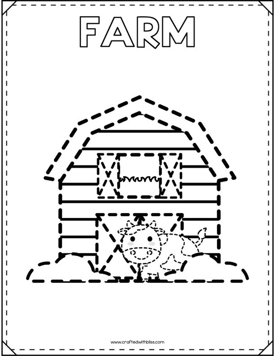 200 Trace and Coloring Pages for Kids BUNDLE Coloring Book - Etsy