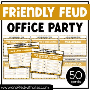 Jeu de fête au bureau, 50 cartes, fête du travail, soirée de jeux pour briser la glace, jeux de consolidation d'équipe en groupe, anecdotes nocturnes entre collègues