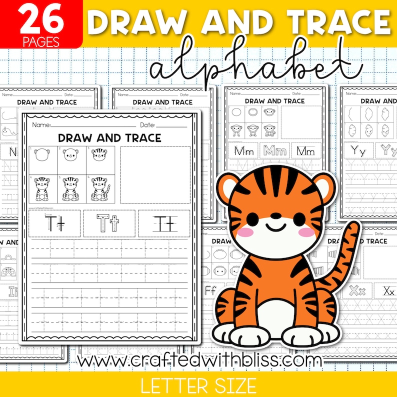 100 Pages Draw and Write Mega Bundle Directed Drawing Etsy