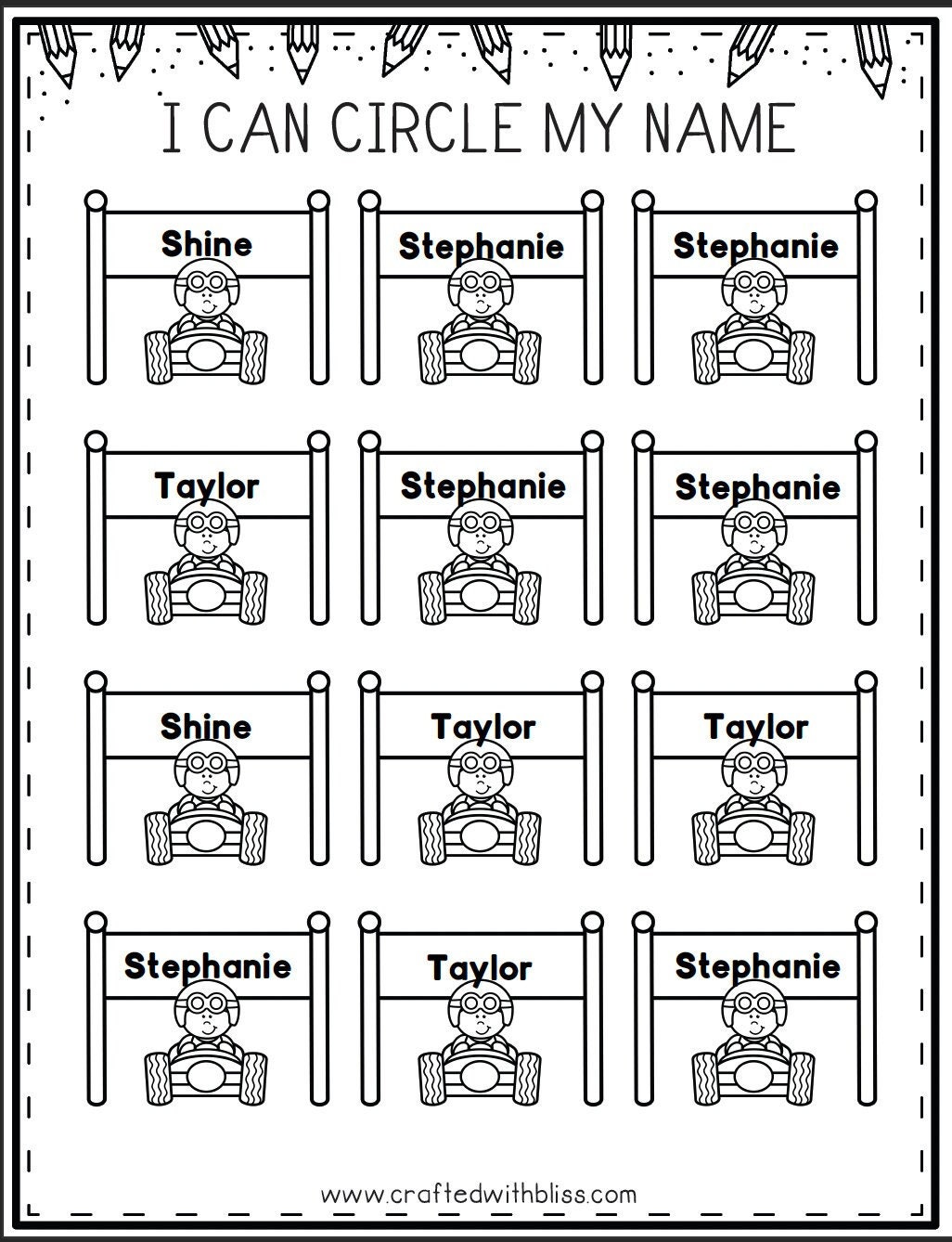 Editable Name Practice Printable: Editable Worksheets for Full - Etsy