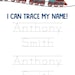 EDITABLE Kids Life Skills Tracing Printable, Custom Name Age Address ...