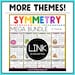Cute Monster Theme Symmetry Printable for Early Finishers Halloween ...