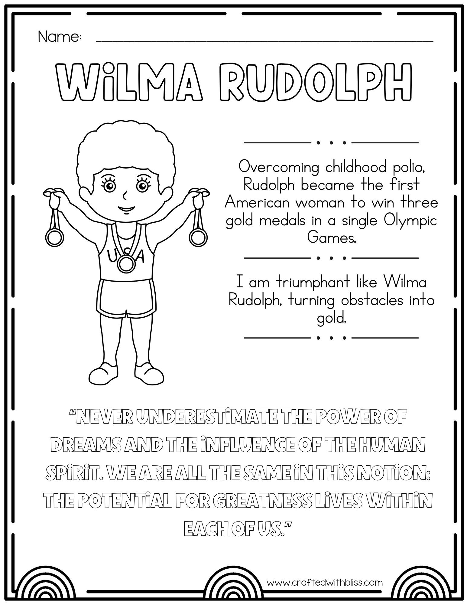 Black History Coloring Pages and Poster Bulletin Board February Theme ...
