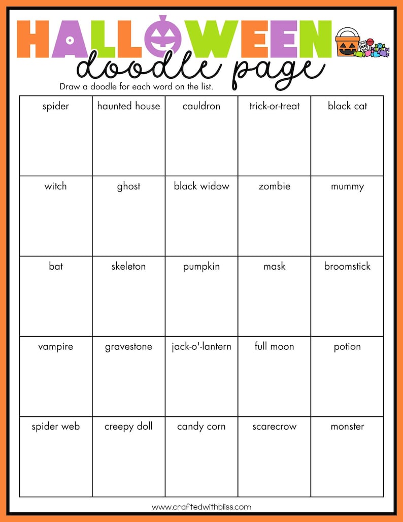 Printable Halloween Party Games for All Bundle 30+ Games - Etsy