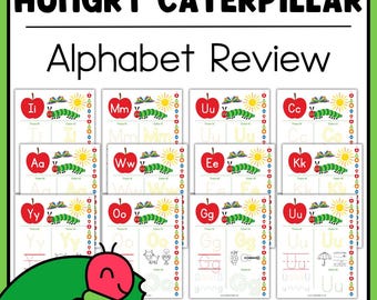 The Very Hungry Caterpillar Alphabet Review Printable,The Very Hungry Caterpillar Preschool Activities, The Very Hungry Caterpillar Letters