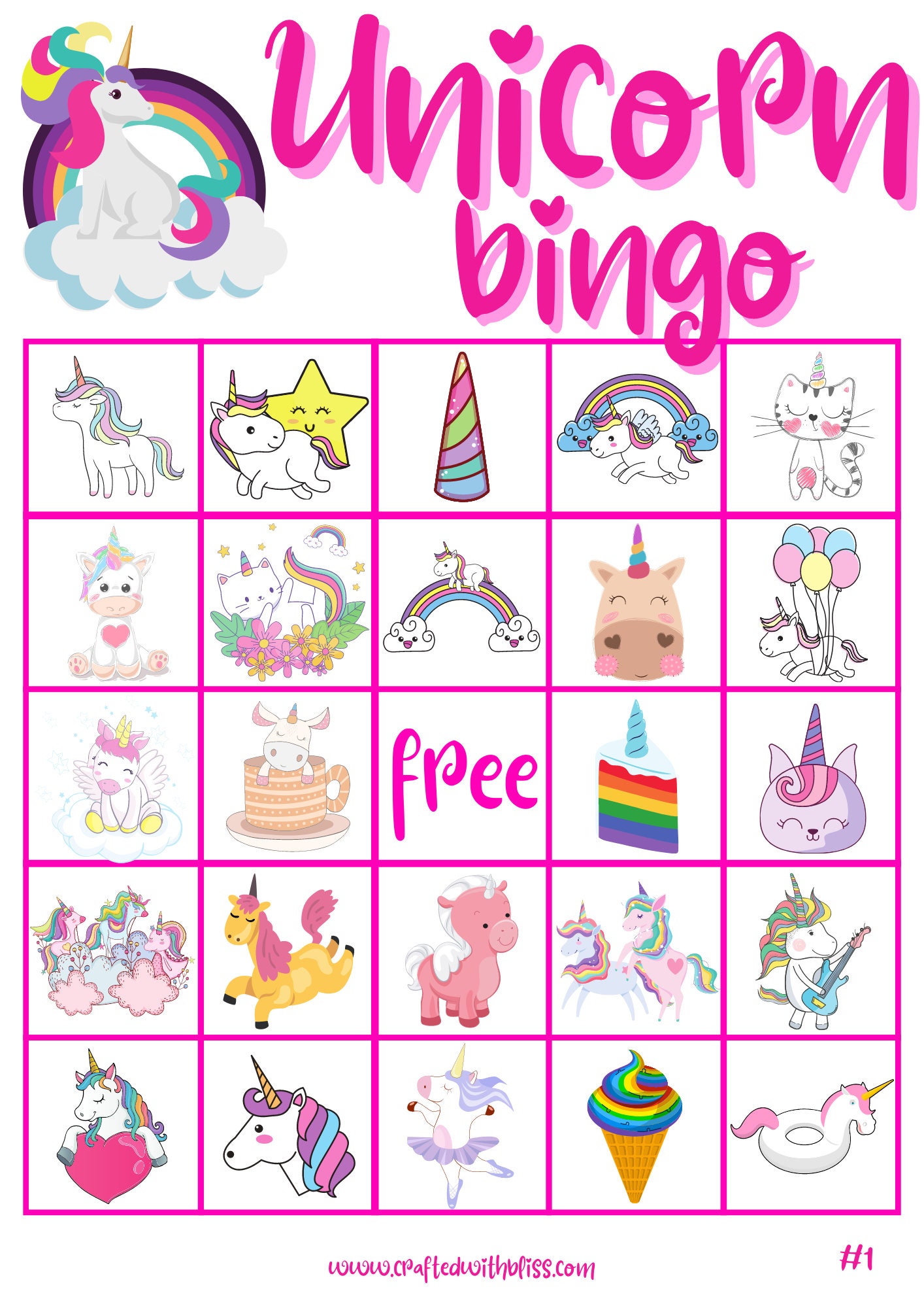 unicorn-bingo-for-kids-unicorn-bingo-birthday-party-etsy-espa-a