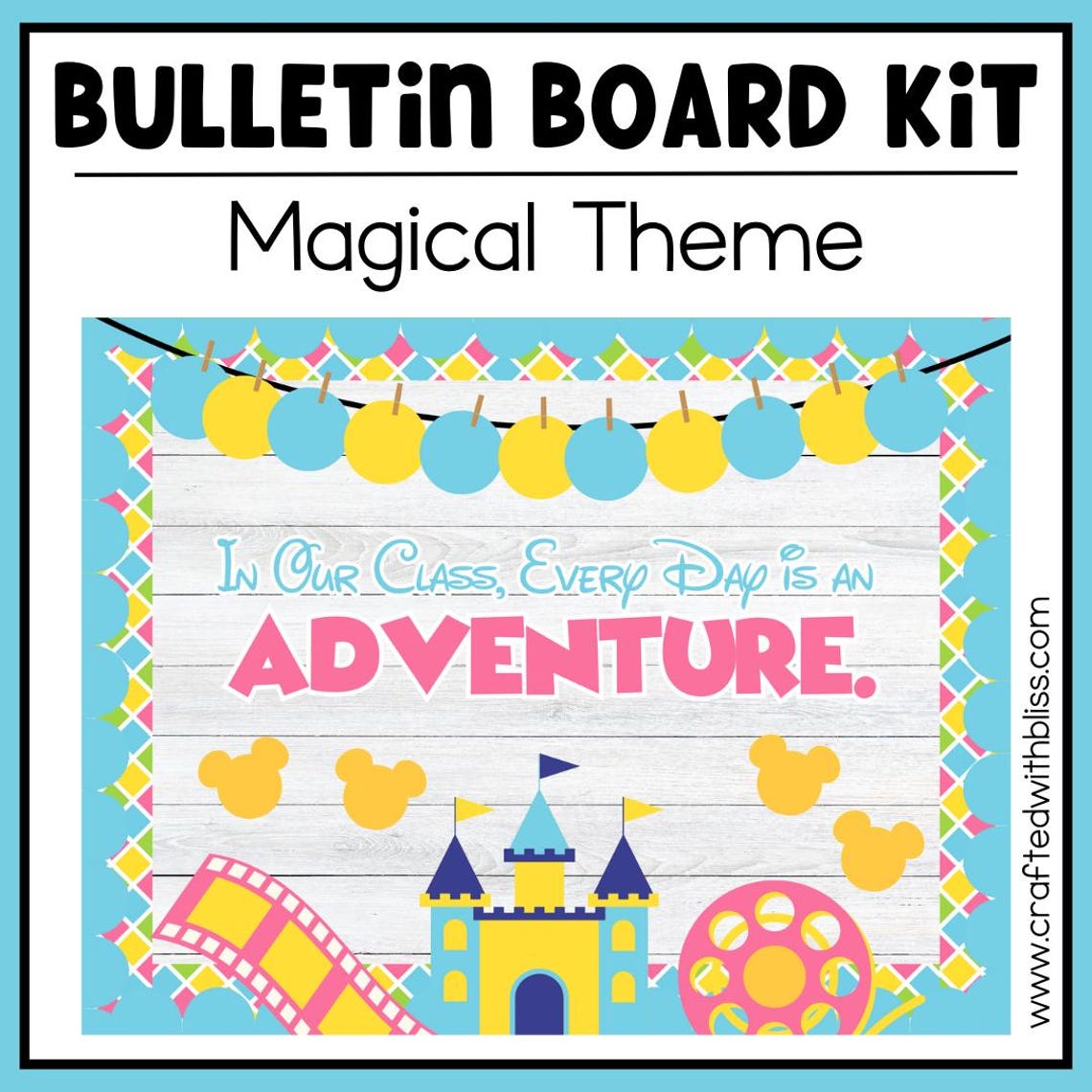 Magical Adventure Bulletin Board Kit - Etsy