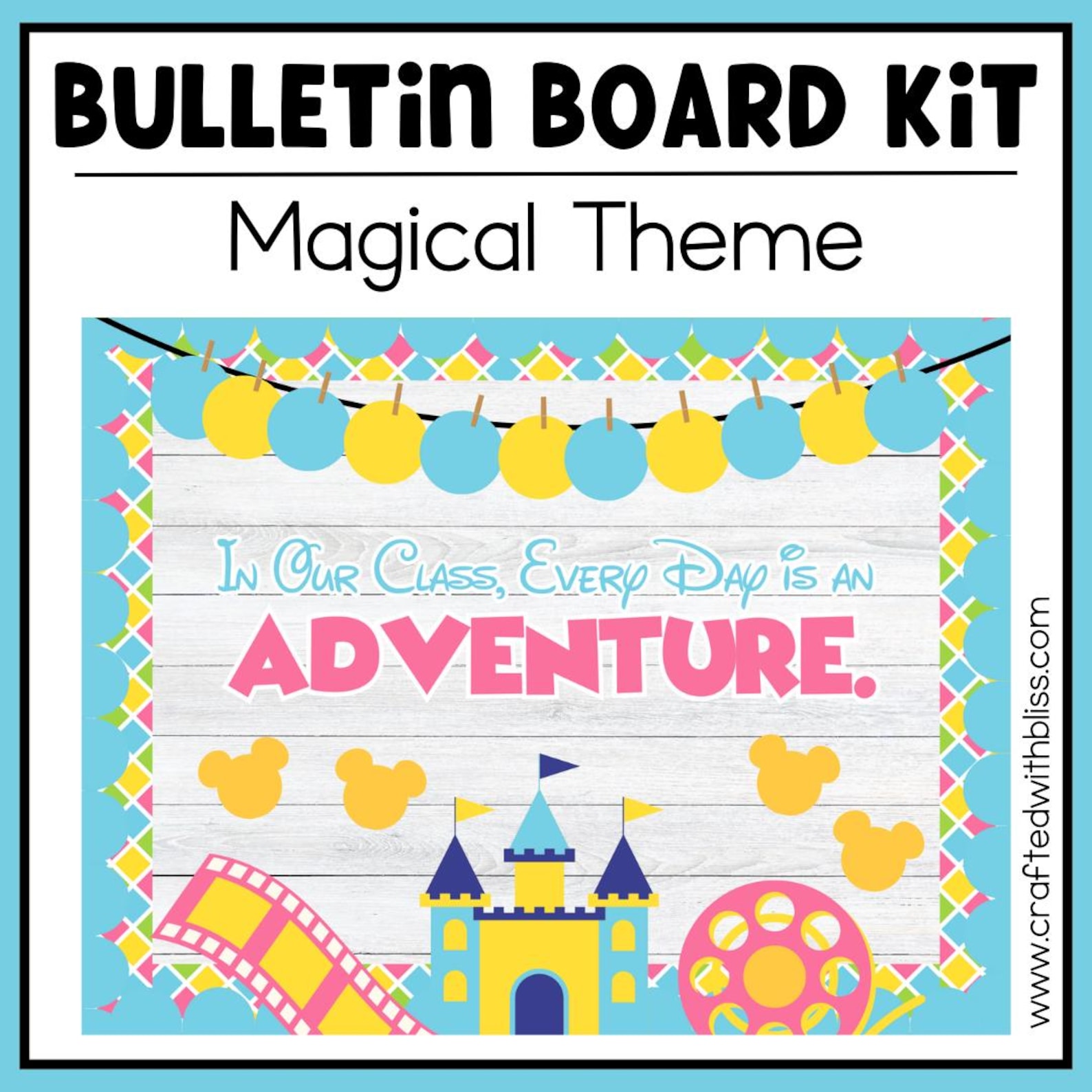 Magical Adventure Bulletin Board Kit - Etsy
