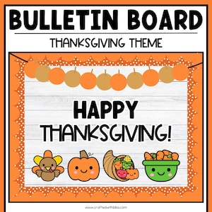 Thanksgiving Bulletin Board Kit