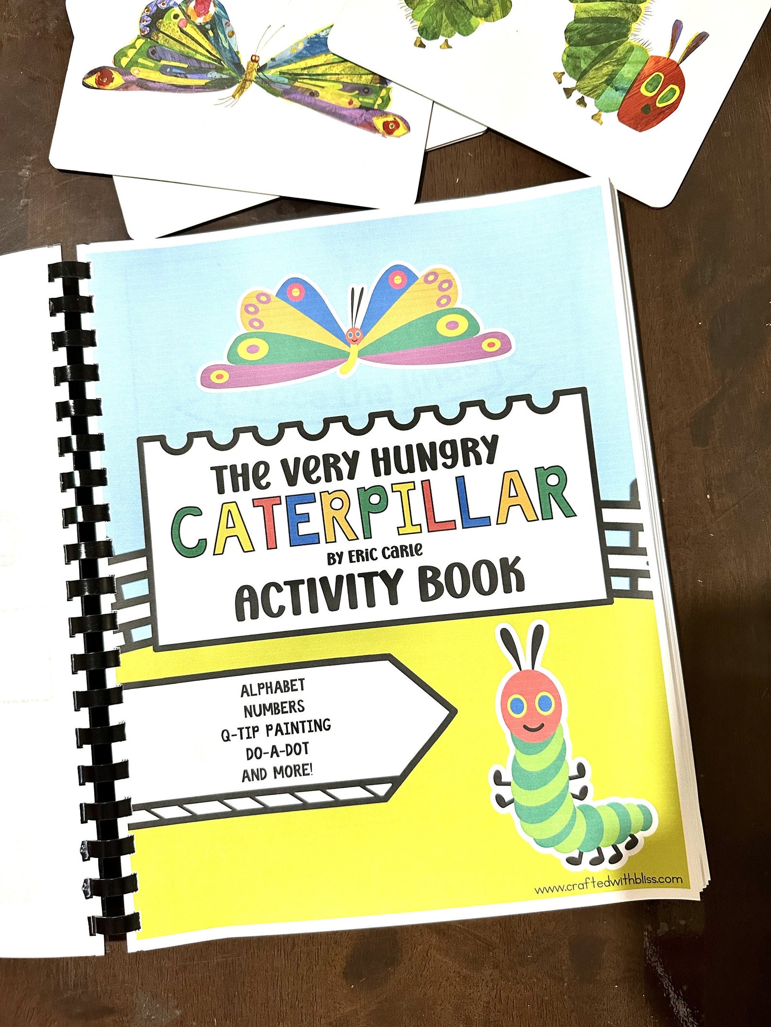 The Very Hungry Caterpillar Activity Book (100+ Pages) Eric Carle Book ...