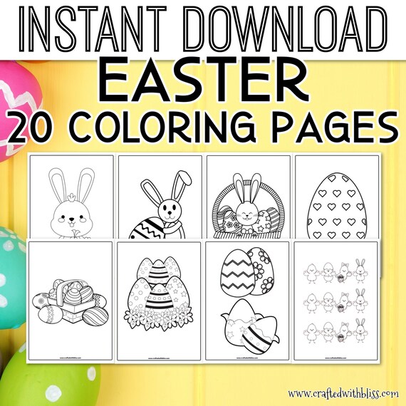 Easter Coloring Pages Easter Coloring Printable Coloring
