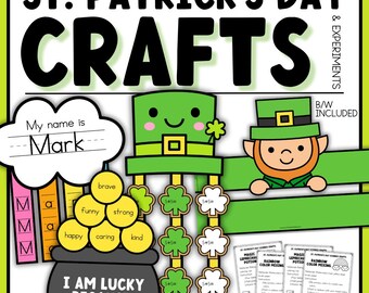 St. Patrick's Day Crafts Bulletin Decor