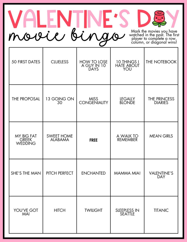 Printable Valentine's Day Party Games for All Bundle 30+ Games February ...