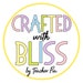CraftedWithBlissShop store logo