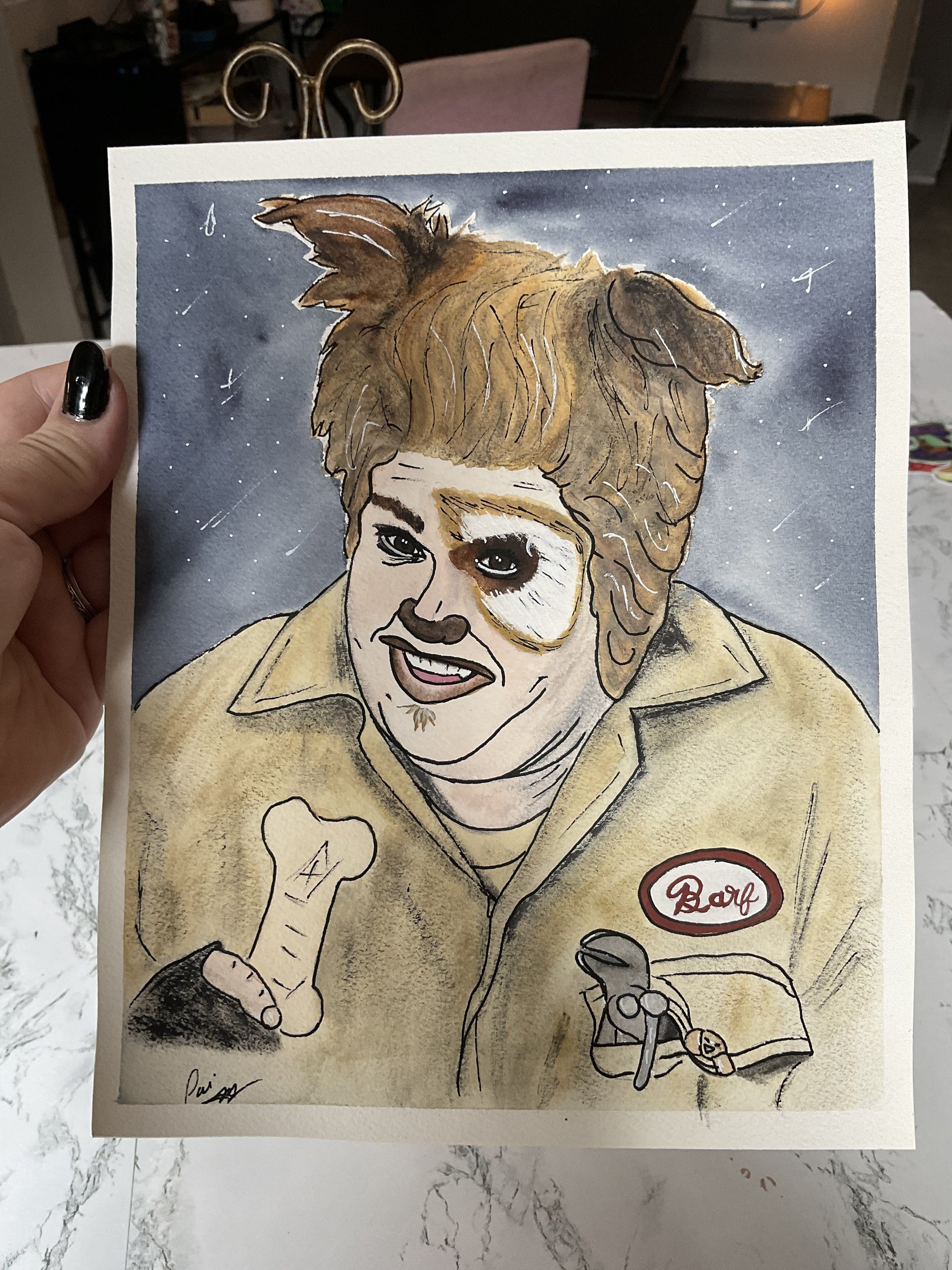Spaceballs Barf/john Candy Art Print Etsy