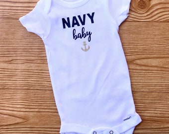 us navy baby outfit