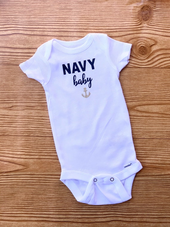 navy bodysuit baby