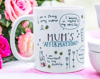 Mum’s Affirmation Mug.. Mother’s Day Gift, Birthday Gift for Mum, Gift set for Mum, Mum’s Birthday, Mum’s Mug, New Mum Gift, Best Mum