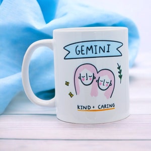 GEMINI Affirmation Mug | Zodiac Gift | Zodiac Mug |Gemini Gift | Star Sign Gift | Horoscope | Gemini Birthday Gift