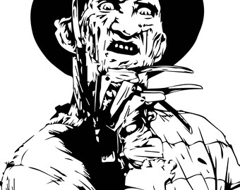 Freddy Krueger Svg Etsy