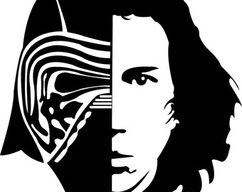 Kylo Ren Svg Etsy
