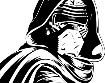 Kylo Ren Svg Etsy