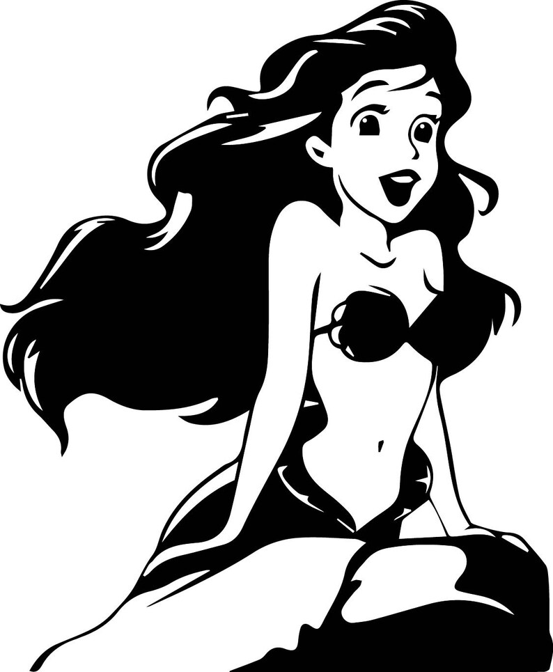 Free Free Ariel Silhouette Svg Free 846 SVG PNG EPS DXF File