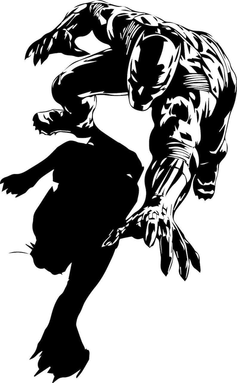 Black Panther svg Black Panther Dxf Avengers Marvel svg Etsy Black Panther svg Black Panther Dxf Avengers Marvel svg Etsy