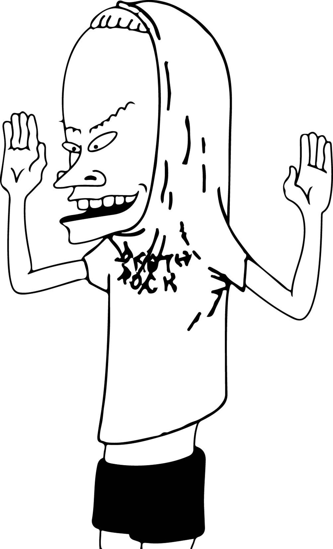 I am cornholio I need TP for my bunghole 90s Etsy