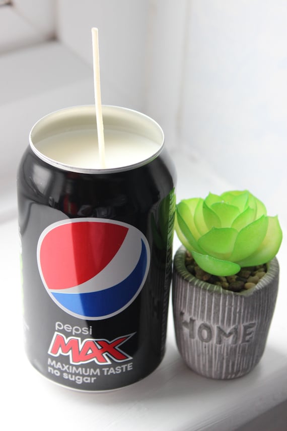 Candle Pepsi Max Gifts Scented Soy Candles Pepsi Max CAN Etsy UK