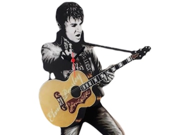 Elvis Presley Clock Etsy