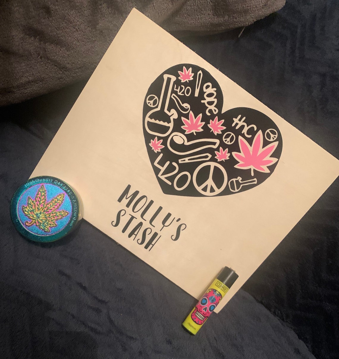 Custom Personalised Stash Box. Hot box. Weed box. Smokers box. Etsy