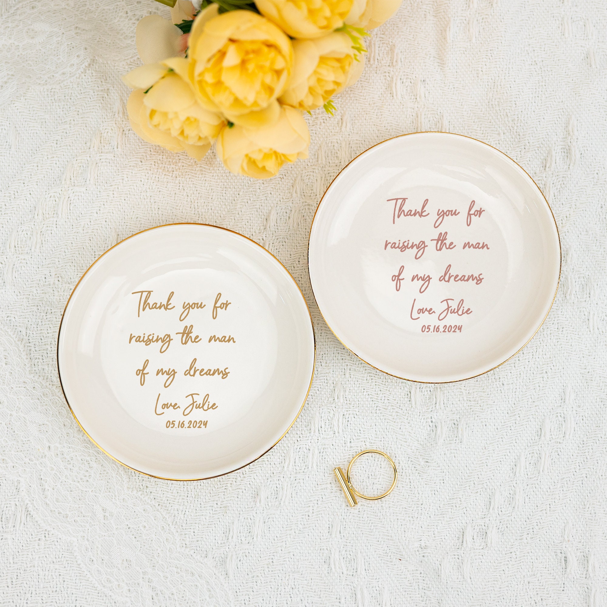 Wedding Ring Dish, Mother Of The Bride Groom