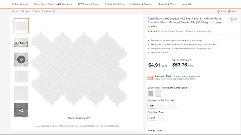 Free Free 279 Home Depot Arabesque Tile Svg SVG PNG EPS DXF File