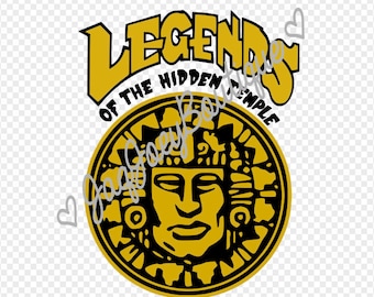 Legends of the Hidden Temple SVG VALUE PACK!; Olmec Medallion and All 6 Team Logos