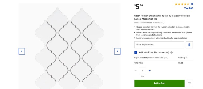 Free Free 305 Home Depot Arabesque Tile Svg SVG PNG EPS DXF File