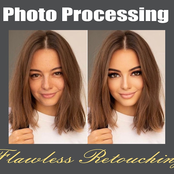 Photo Processing of your photos High-end Photo Retouching Service Photo edit Flawless Retouching