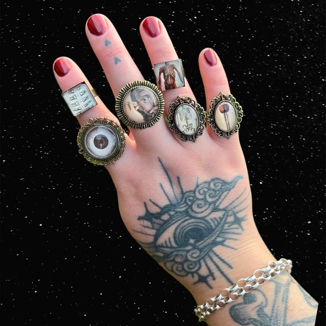 Human Anatomy Ring Variety - Etsy