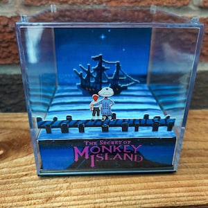 Il segreto di MONKEY ISLAND - Diorama Game Cube 3D